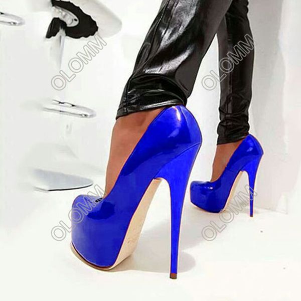 olomm women platform pumps ladies heels thin heels pumps round toe gorgeous 7 colors night club shoes women us size 5-15, Black
olomm women platform pumps ladies heels thin heels pumps round toe gorgeous 7 colors night club shoes women us size 5-15, Black