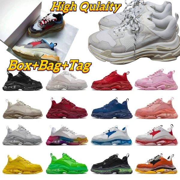 designer 17fw triple s men women casual shoes platform luxury sneakers clear sole black white grey red pink blue royal green jogging walking
designer 17fw triple s men women casual shoes platform luxury sneakers clear sole black white grey red pink blue royal green jogging walking