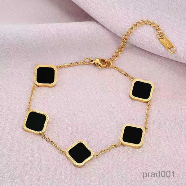 bracelet classic designer charm fashion 4 leaf 18k onyx stainless steel simple exquisite gold silver rose gold, Golden;silver
bracelet classic designer charm fashion 4 leaf 18k onyx stainless steel simple exquisite gold silver rose gold, Golden;silver
