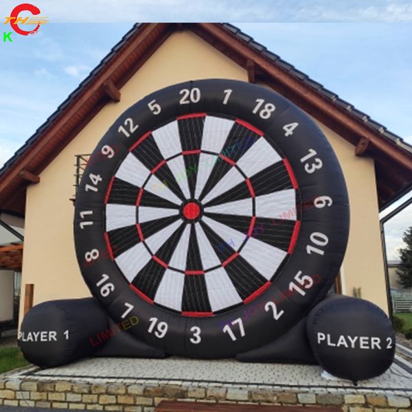 outdoor activities inflatable dart board soccer dart game foot darts for sale
