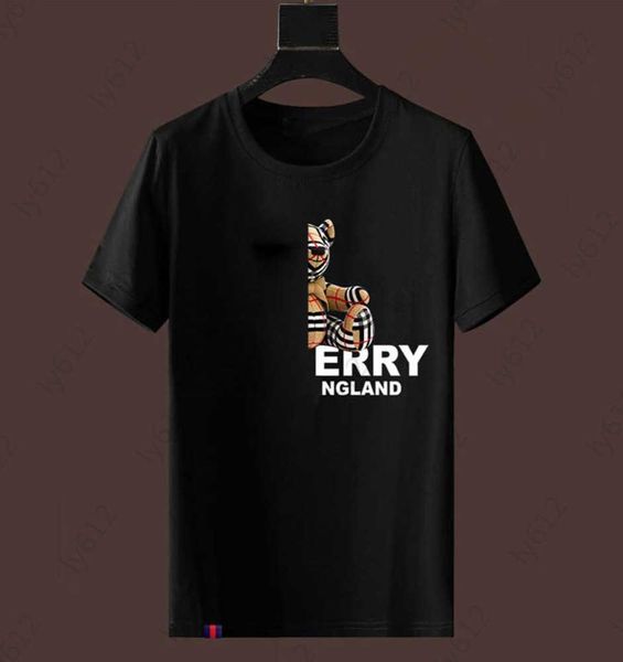 designer black mens t-shirts spring summer fashionable and trendy classic three-dimensional plaid bear print design round neck cotton short, White;black
designer black mens t-shirts spring summer fashionable and trendy classic three-dimensional plaid bear print design round neck cotton short, White;black