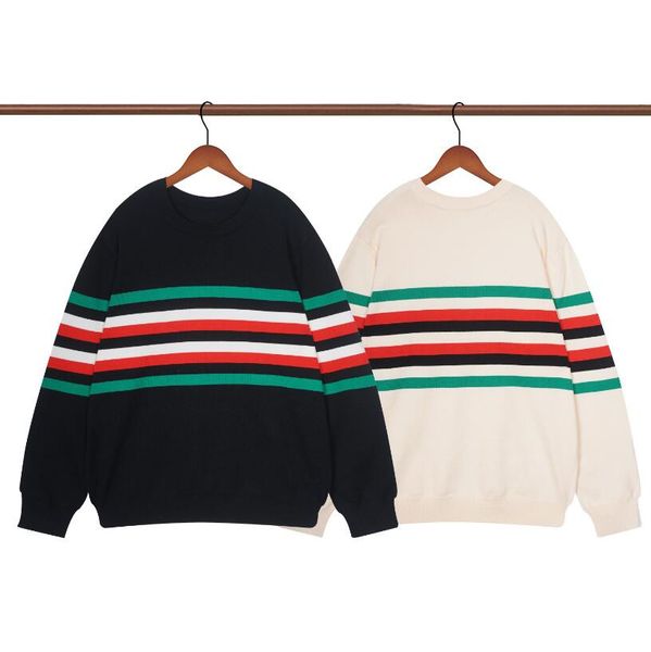 designer men's sweaters luxury quality sweater striped letter pullover man long-sleeved sweatshirt size -2xl, White;black
designer men's sweaters luxury quality sweater striped letter pullover man long-sleeved sweatshirt size -2xl, White;black
