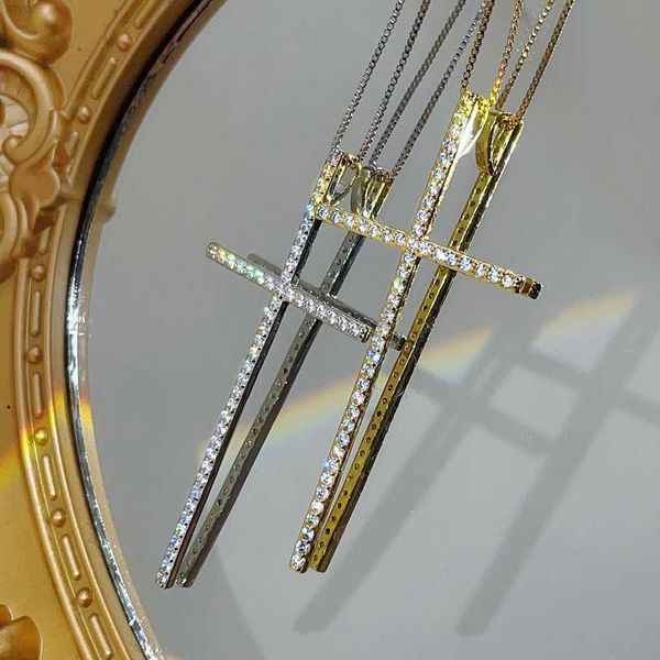 factory price latest cross charm pendant vvs moissanite 925 sterling silver for necklace
factory price latest cross charm pendant vvs moissanite 925 sterling silver for necklace