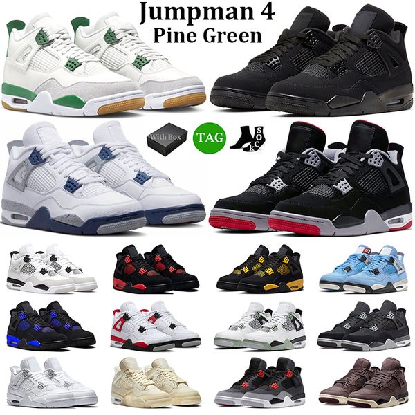 2023 jumpman 4 basketball shoes men women 4s pine green black cat thunder military black midnight navy white oreo mens trainers sport sneake
2023 jumpman 4 basketball shoes men women 4s pine green black cat thunder military black midnight navy white oreo mens trainers sport sneake