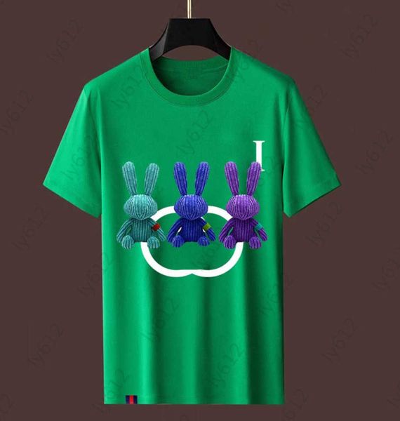fashion green designer mens t-shirts spring summer simple cotton classic three-dimensional rabbit pattern printing design round neck short s, White;black
fashion green designer mens t-shirts spring summer simple cotton classic three-dimensional rabbit pattern printing design round neck short s, White;black