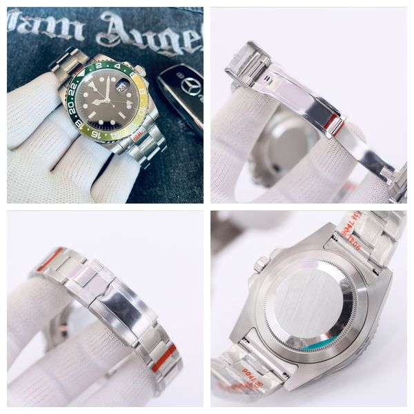 Men's Automatic Mechanical Watch Green dial 40mm 904L stainless steel mirror sapphire luminous watch Montre de Luxe
Men's Automatic Mechanical Watch Green dial 40mm 904L stainless steel mirror sapphire luminous watch Montre de Luxe