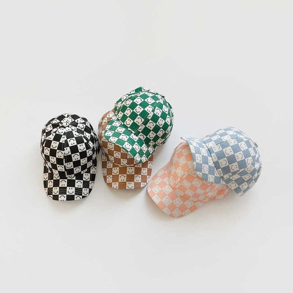 spring summer baby hats cartoon smile pattern plaid baseball caps for kids boys girls cotton children sun hat p230424, Yellow
spring summer baby hats cartoon smile pattern plaid baseball caps for kids boys girls cotton children sun hat p230424, Yellow