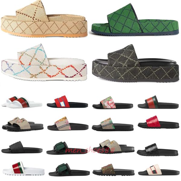 men women platform slides luxury designer sandals multicolor black white blue maroon brocade rubber slipper fashion beach shoes
men women platform slides luxury designer sandals multicolor black white blue maroon brocade rubber slipper fashion beach shoes