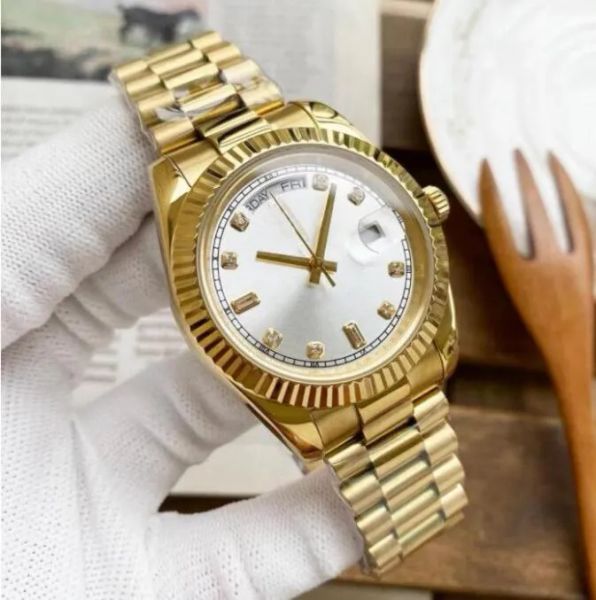 u1 aaa men watch automatic mechanical movement watches 41mm diamond day date sapphire gold stainless steel strap 118238 man wristwatches for, Slivery;brown
u1 aaa men watch automatic mechanical movement watches 41mm diamond day date sapphire gold stainless steel strap 118238 man wristwatches for, Slivery;brown