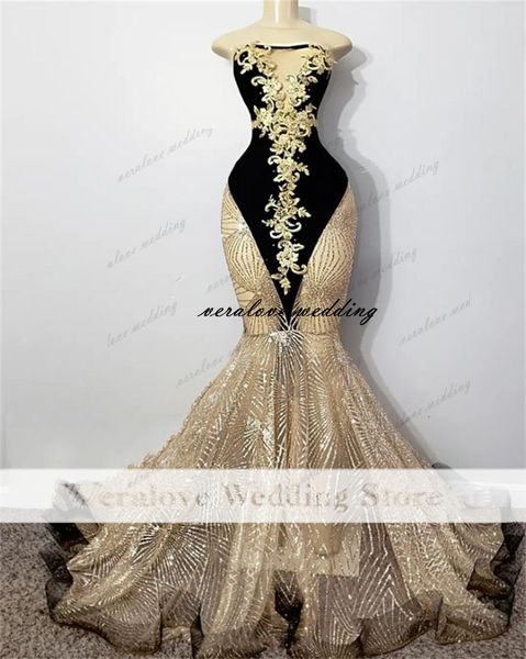 luxury sparkly mermaid prom dress 2023 velvet illusion crystal lace appliques beads crystals party gown robe de bal, Black
luxury sparkly mermaid prom dress 2023 velvet illusion crystal lace appliques beads crystals party gown robe de bal, Black