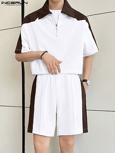 men's tracksuits incerun fashion casual men's short sleeve side pockets shorts sets handsome male splicing two-piece sets s-5xl 2, Gray
men's tracksuits incerun fashion casual men's short sleeve side pockets shorts sets handsome male splicing two-piece sets s-5xl 2, Gray