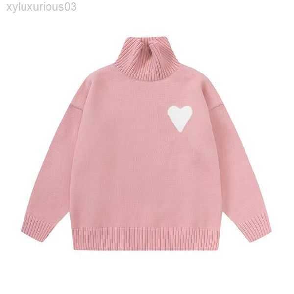 2023 fashion designers high collar amis paris sweater man woman turtleneck sweaters luxury brands cardigan knit o neck womens letter long sl, Black
2023 fashion designers high collar amis paris sweater man woman turtleneck sweaters luxury brands cardigan knit o neck womens letter long sl, Black