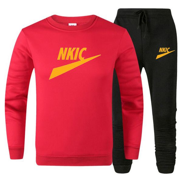 new men tracksuit men casual men sets fitness sports trousers set long sleeve suit two piece streetwear clothing, Gray
new men tracksuit men casual men sets fitness sports trousers set long sleeve suit two piece streetwear clothing, Gray