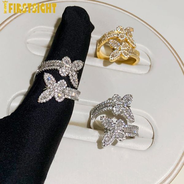 cluster rings iced out bling butterfly ring rectangle aaa cz zircon opened adjust animal charm finger for men women hiphop luxury jewelry 23, Golden;silver
cluster rings iced out bling butterfly ring rectangle aaa cz zircon opened adjust animal charm finger for men women hiphop luxury jewelry 23, Golden;silver