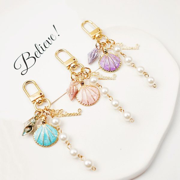 cute pearl shell conch key chain pendant fashion charm metal jewelry accessories women bag ornament keyring small gift, Silver
cute pearl shell conch key chain pendant fashion charm metal jewelry accessories women bag ornament keyring small gift, Silver