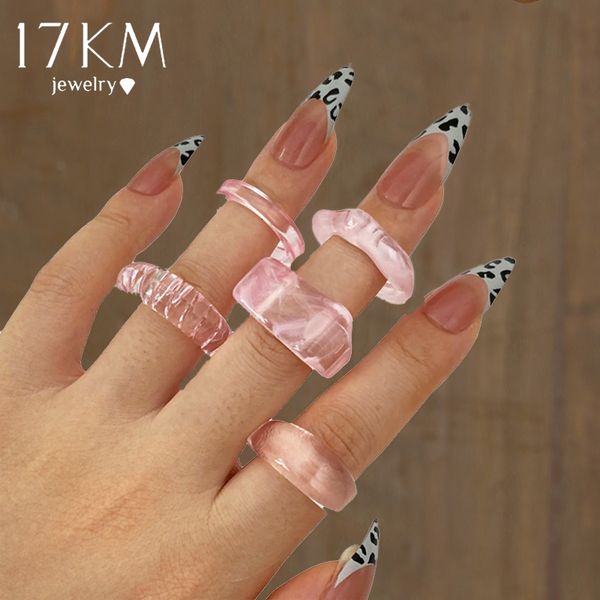 cluster rings 17km korean colorful transparent resin acrylic rings set for women trendy geometric square round ring wedding jewelry 230424, Golden;silver
cluster rings 17km korean colorful transparent resin acrylic rings set for women trendy geometric square round ring wedding jewelry 230424, Golden;silver