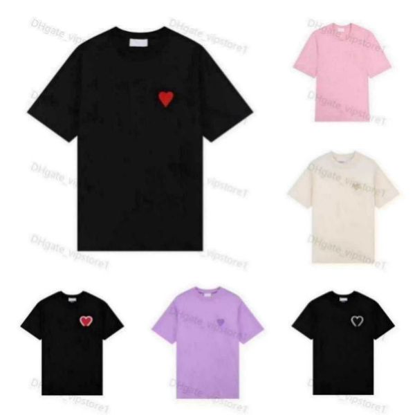 23ss new mens women designer of luxury amis t shirt fashion men s casual tshirt man clothing, White;black
23ss new mens women designer of luxury amis t shirt fashion men s casual tshirt man clothing, White;black