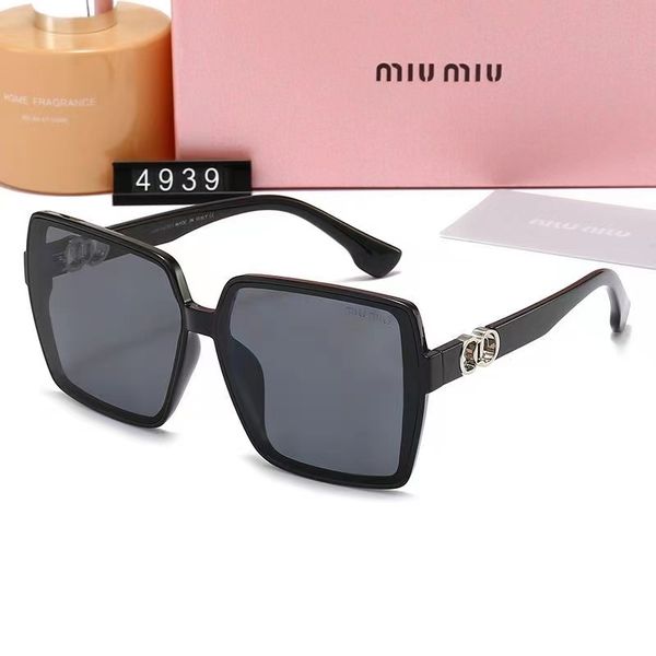 miu men's and women's personalized sunglasses square outdoor anti ultraviolet sunglasses, White;black
miu men's and women's personalized sunglasses square outdoor anti ultraviolet sunglasses, White;black