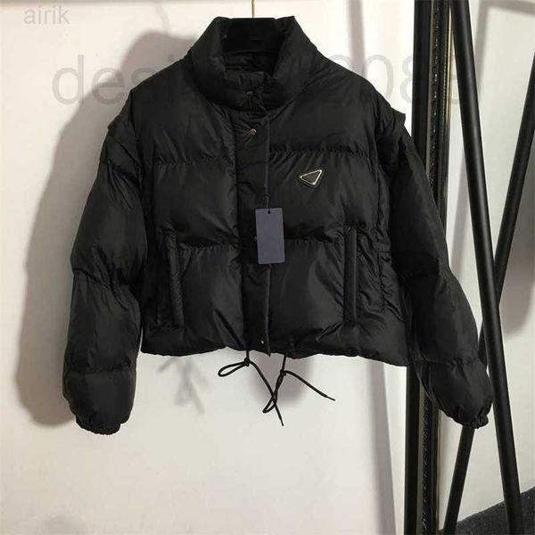 women's down & parkas designer mens jacket stylist parka winter fashion men women feather overcoat jackets coat detachable sleeve 2kbf, Black
women's down & parkas designer mens jacket stylist parka winter fashion men women feather overcoat jackets coat detachable sleeve 2kbf, Black