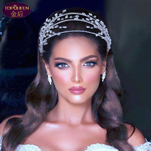 diamond tiara press hair hoop baroque crystal bridal headwear crown rhinestone with wedding jewelry diamond bridal hairbands headpieces hp38, Silver
diamond tiara press hair hoop baroque crystal bridal headwear crown rhinestone with wedding jewelry diamond bridal hairbands headpieces hp38, Silver