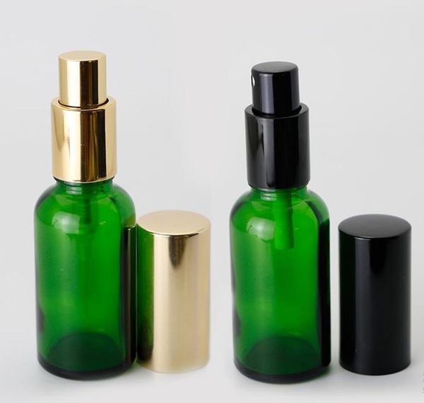 440pcs/lot 30ml atomizer refillable pump spray bottle empty green perfume glass bottles with black gold lids
440pcs/lot 30ml atomizer refillable pump spray bottle empty green perfume glass bottles with black gold lids