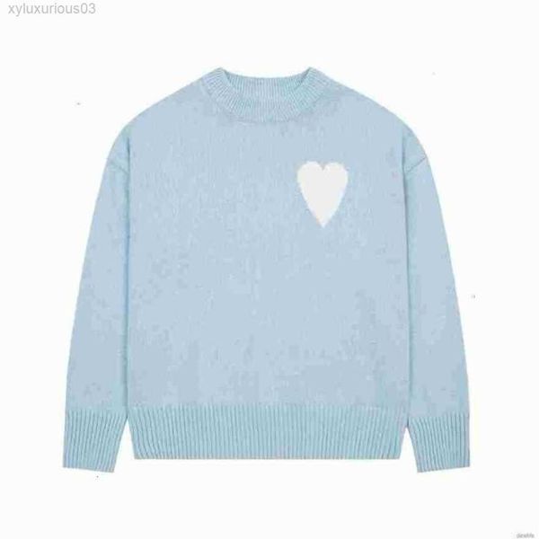 amis paris fashion mens designer amies knitted sweater embroidered red heart solid color big love round neck sweaters for men and women ouzm, Black
amis paris fashion mens designer amies knitted sweater embroidered red heart solid color big love round neck sweaters for men and women ouzm, Black