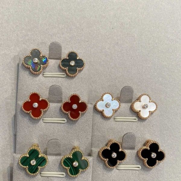 charm simple four leaf grass s925 silver needle earrings cute girl mini earrings jewelry temperament small crowd lucky flower 13, Golden
charm simple four leaf grass s925 silver needle earrings cute girl mini earrings jewelry temperament small crowd lucky flower 13, Golden