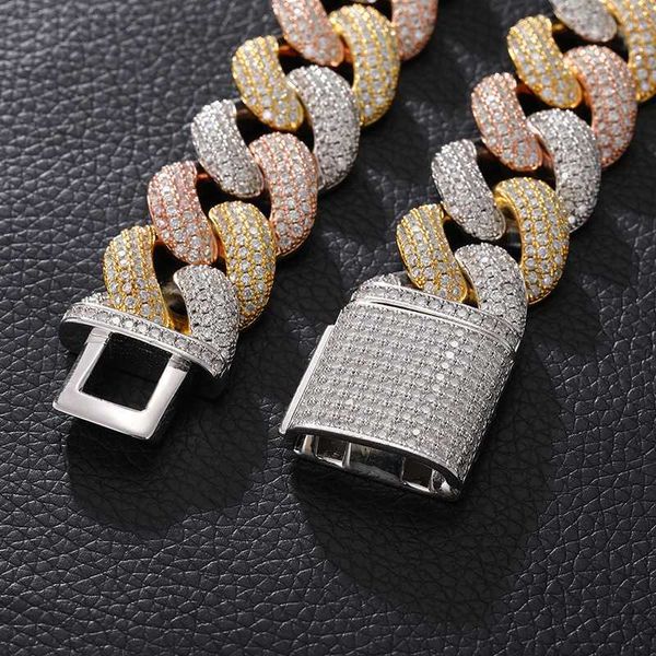 factory custom hip hop thick 20mm vvs moissanite diamond cuban link chain men oem 925 silver iced out bracelet
factory custom hip hop thick 20mm vvs moissanite diamond cuban link chain men oem 925 silver iced out bracelet