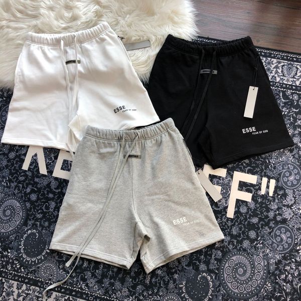 fear of mens womens ess shorts clothing apparel cotton sports fashion short designer five-piece street style tide knee length, White;black
fear of mens womens ess shorts clothing apparel cotton sports fashion short designer five-piece street style tide knee length, White;black