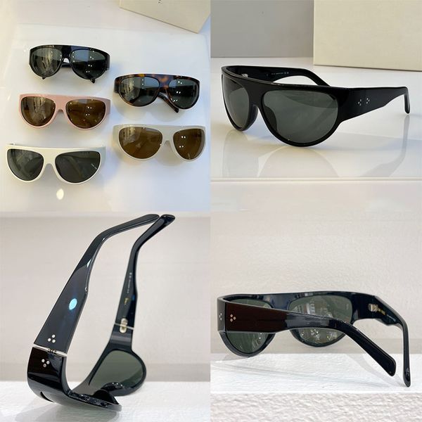 Designer ALAN 1 SUNGLASSES IN ACETATE fashionable men and women oval face mask frame glasses letter Signature ON TEMPLES fits face shape driving and sport CL40272S
Designer ALAN 1 SUNGLASSES IN ACETATE fashionable men and women oval face mask frame glasses letter Signature ON TEMPLES fits face shape driving and sport CL40272S
