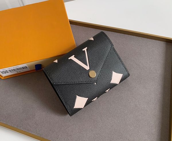 designer women wallets luxury victorine purses embossed flower letter empreinte short credit card holders ladies fashion money clutch bags w, Red;black
designer women wallets luxury victorine purses embossed flower letter empreinte short credit card holders ladies fashion money clutch bags w, Red;black