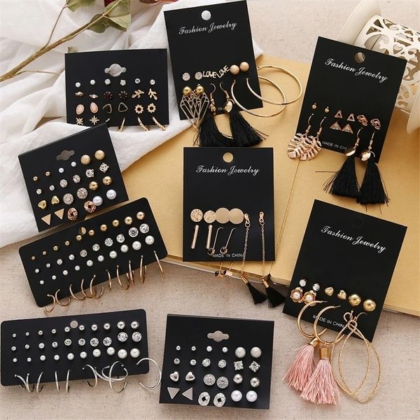 stud fnio women s earrings set pearl for women bohemian fashion jewelry geometric crystal heart 230424, Golden;silver
stud fnio women s earrings set pearl for women bohemian fashion jewelry geometric crystal heart 230424, Golden;silver