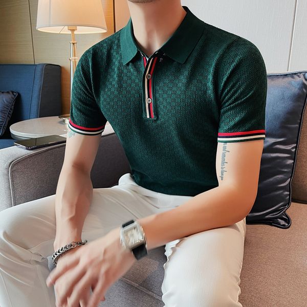 men's polos men's summer casual short sleeve knitting polo shirts/male slim fit fashion hollow out polo shirts s-4xl 230424, White;black
men's polos men's summer casual short sleeve knitting polo shirts/male slim fit fashion hollow out polo shirts s-4xl 230424, White;black