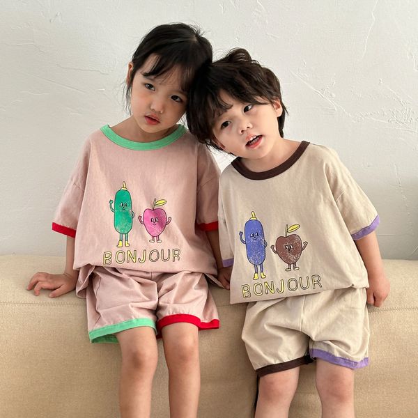 clothing sets casual cartoon t shirt boys cute fruit print pullover tshrt children thin breathable cotton shorts summer soft homewear suit 2, White
clothing sets casual cartoon t shirt boys cute fruit print pullover tshrt children thin breathable cotton shorts summer soft homewear suit 2, White