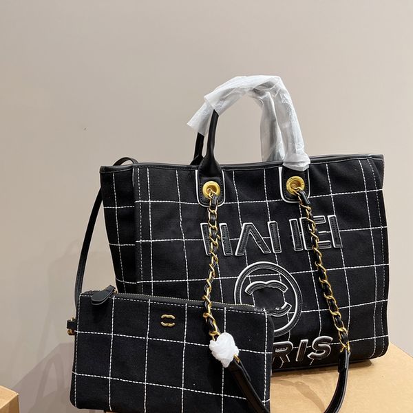 designer womens beach bag canvas shopping bag female bag printed letter handle handbag shoulder bag diagonal span bag hardware metal chain l
designer womens beach bag canvas shopping bag female bag printed letter handle handbag shoulder bag diagonal span bag hardware metal chain l