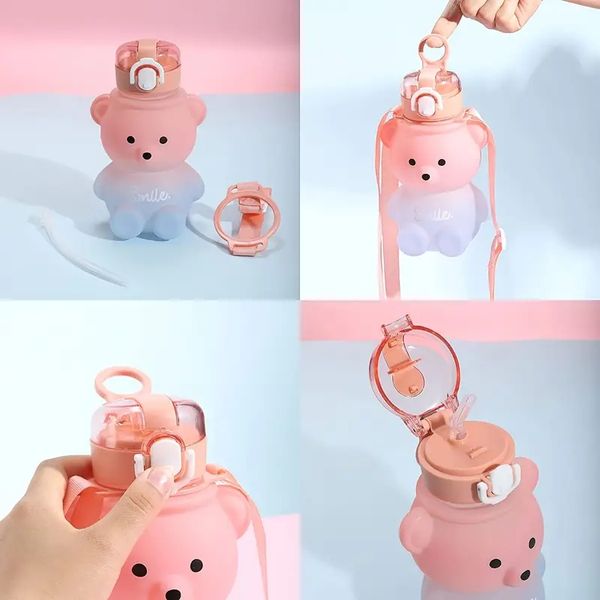 water bottle cute water bottle 27oz with strap portable leakproof bear straw drink bottles
water bottle cute water bottle 27oz with strap portable leakproof bear straw drink bottles