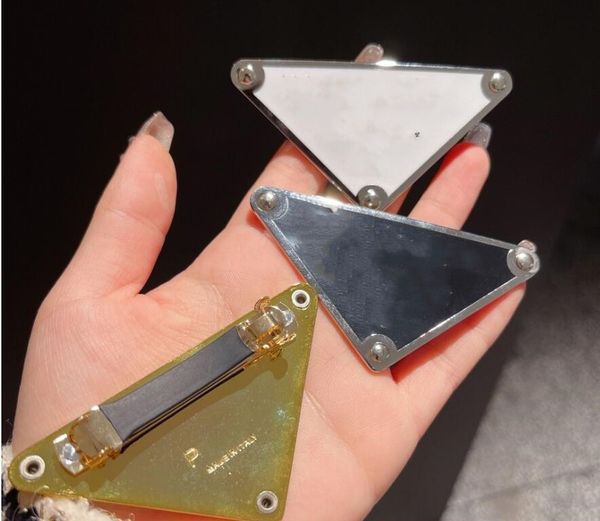 2pcs luxury designer brand triangle spring hair clip & barrettes girls classic letter hair clips hair fashion women hair accessorie, Golden;silver
2pcs luxury designer brand triangle spring hair clip & barrettes girls classic letter hair clips hair fashion women hair accessorie, Golden;silver