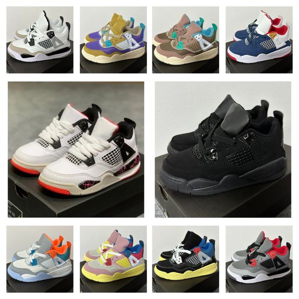new kids shoes toddler designer jumpman 4 running basketball shoe j4 childrens shoes sneaker girls boys white black sports all match sneaker
new kids shoes toddler designer jumpman 4 running basketball shoe j4 childrens shoes sneaker girls boys white black sports all match sneaker