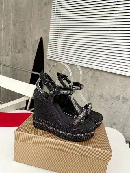 designer shoes summer women platform luxury designer sandals ankle wrap shoe womens party heels shoes soft leather buckle strap solid slope, Black
designer shoes summer women platform luxury designer sandals ankle wrap shoe womens party heels shoes soft leather buckle strap solid slope, Black