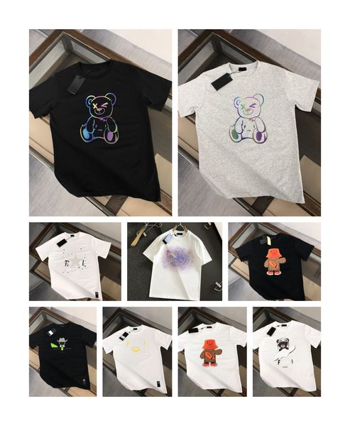 men's t-shirts designers short-sleeved shirts 2023ss summer luxury brand new cotton upscale round-necked t-shirt men's and women&#, White;black
men's t-shirts designers short-sleeved shirts 2023ss summer luxury brand new cotton upscale round-necked t-shirt men's and women&#, White;black