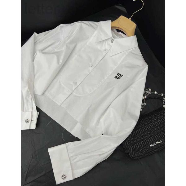 women's polos designer mi rhinestone button short shirt spring 2023 new long sleeve casual versatile bn22079 8qou, White
women's polos designer mi rhinestone button short shirt spring 2023 new long sleeve casual versatile bn22079 8qou, White