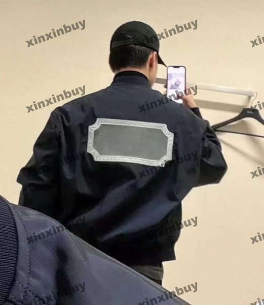 xinxinbuy men designer coat flight jacket letter embroidery pockets long sleeve women black khaki gray blue s-xl, Black;brown
xinxinbuy men designer coat flight jacket letter embroidery pockets long sleeve women black khaki gray blue s-xl, Black;brown