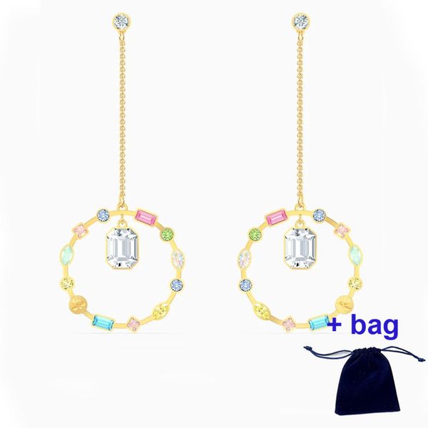 swa fashion charm earrings solitaire stud earrings, round cut, white, exquisite gift box ing, Golden
swa fashion charm earrings solitaire stud earrings, round cut, white, exquisite gift box ing, Golden