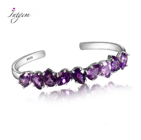 charm bracelets 925 sterling silver adjustable bangle for women water drop pear amethyst bracelet purple wedding party fine jewelry gift 230, Golden;silver
charm bracelets 925 sterling silver adjustable bangle for women water drop pear amethyst bracelet purple wedding party fine jewelry gift 230, Golden;silver