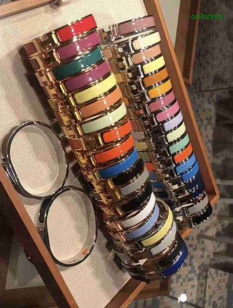 hemrres designer bracelet classic h-button letter bracelet women's enamel narrow 18k rose gold cncn high edition couple, Black
hemrres designer bracelet classic h-button letter bracelet women's enamel narrow 18k rose gold cncn high edition couple, Black