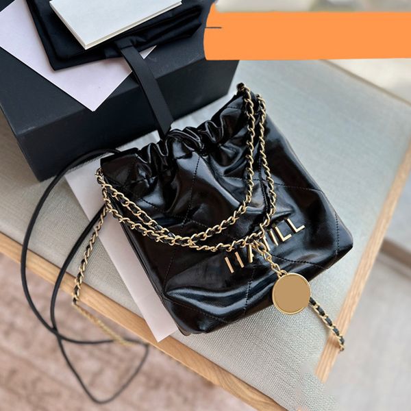 womens classic mini 22 shopping bags oil wax leather strap gold metal hardware matelasse chain crossbody shoulder handbags with coin charms
womens classic mini 22 shopping bags oil wax leather strap gold metal hardware matelasse chain crossbody shoulder handbags with coin charms