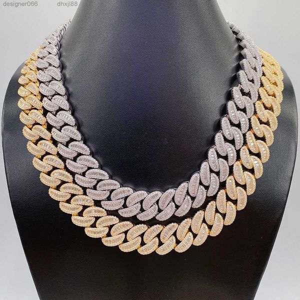 925 sterling silver hip hop baguette moissanite heavy chain miami cuban link mens bracelet 10k 18mm
925 sterling silver hip hop baguette moissanite heavy chain miami cuban link mens bracelet 10k 18mm