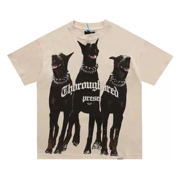 22ss owners club dog t shirt high street tee spring summer fashion skateboard men women tshirt, White;black
22ss owners club dog t shirt high street tee spring summer fashion skateboard men women tshirt, White;black