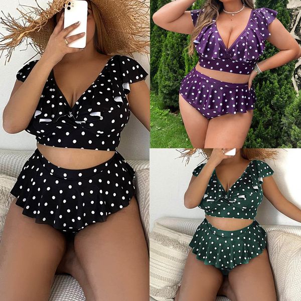 women's swimwear teal bikini swimsuit womens oversize loose ruffle polka dot water aerobics s for women 230424, White;black
women's swimwear teal bikini swimsuit womens oversize loose ruffle polka dot water aerobics s for women 230424, White;black