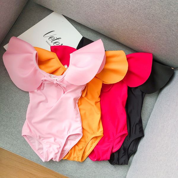 one pieces kids clothes girls swimwear summer bow ruffled solid backless swimsuit for babies fashion young children s clothing 230422, Black
one pieces kids clothes girls swimwear summer bow ruffled solid backless swimsuit for babies fashion young children s clothing 230422, Black